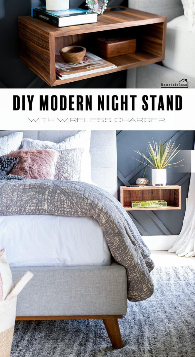 mid century modern nightstands