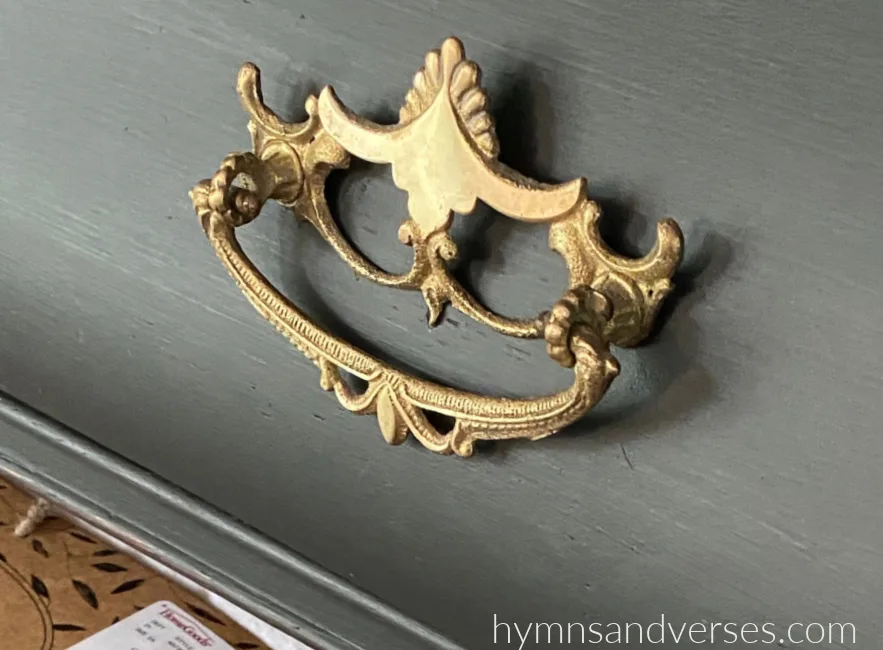 Vintage Brass Dresser Pulls