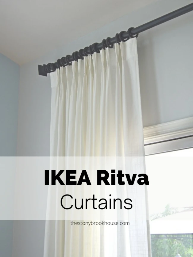 Ikea Ritva Curtains - The Stonybrook House