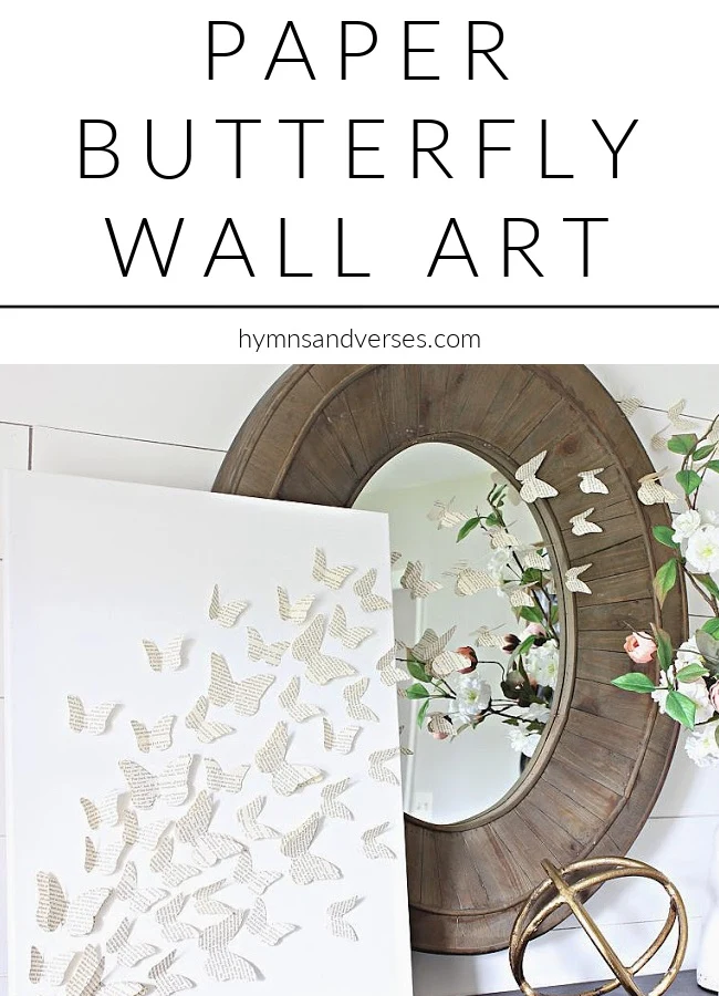 Paper Butterfly Wall Art