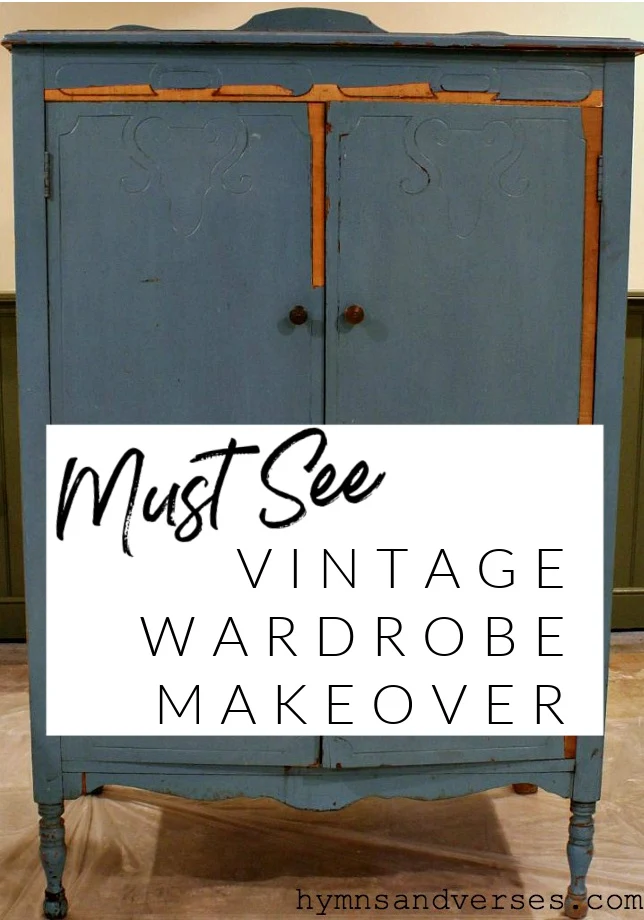 Must See Vintage Wardrobe Makeover - Hymns and Verses