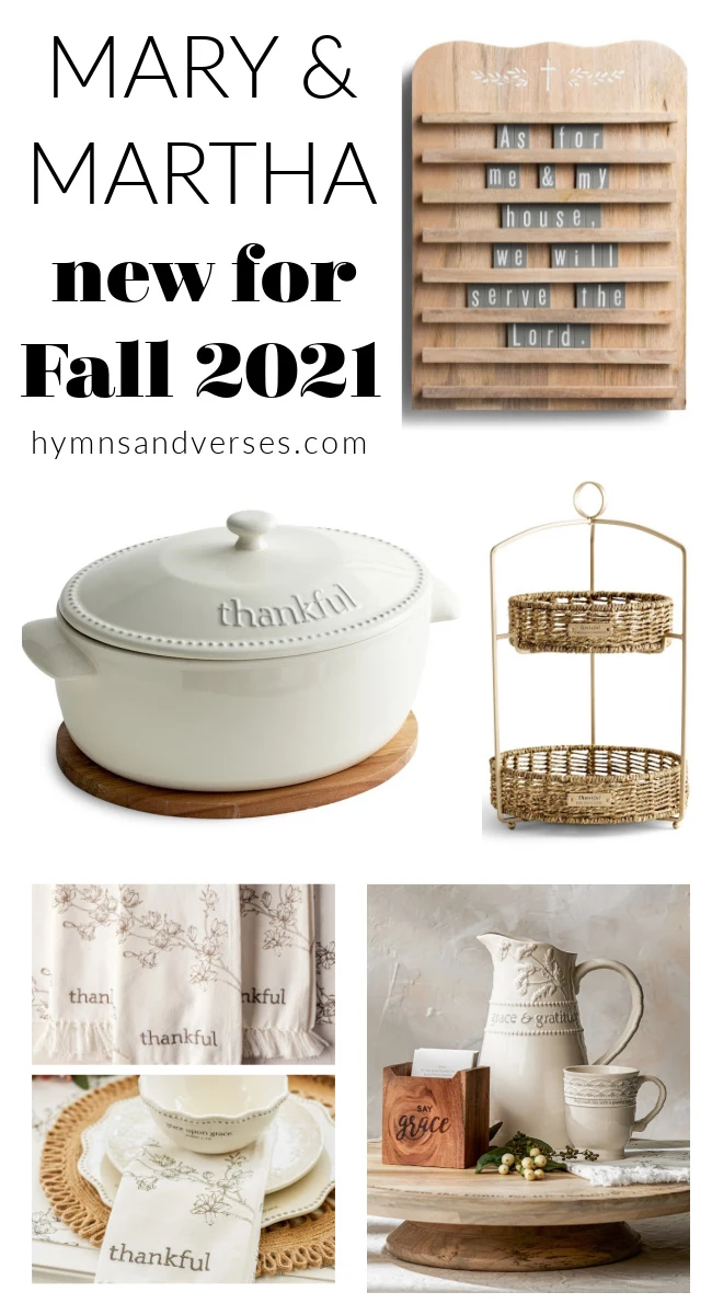 Mary and Martha Fall 2021 Catalog Favorites