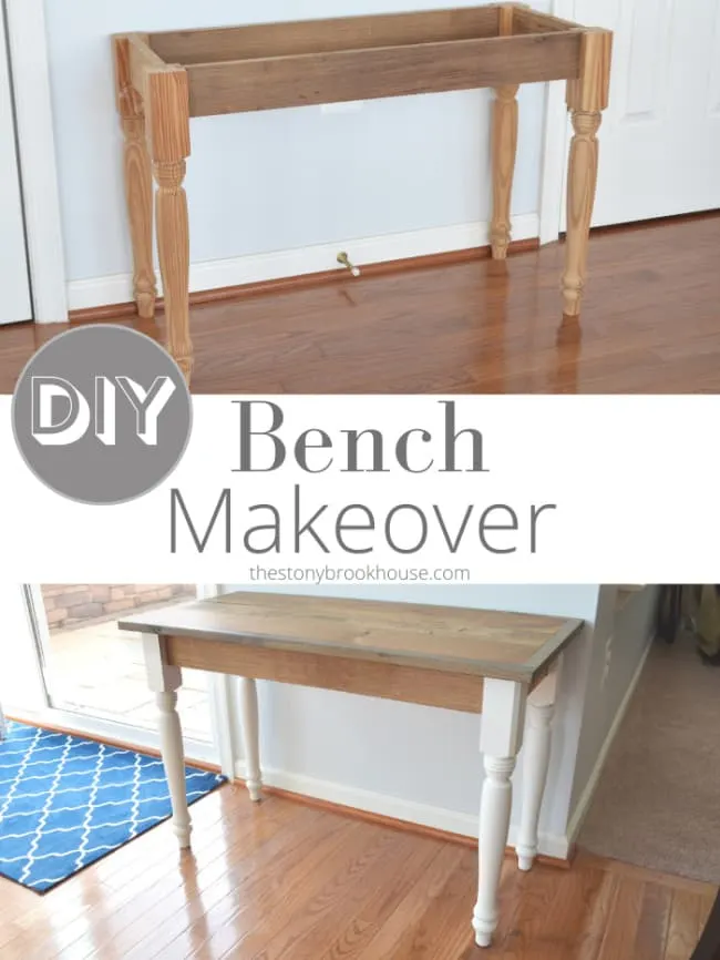 Bench Makeover - The Stonybrook House