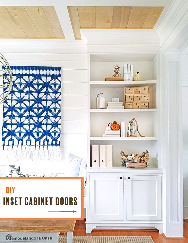 DIY Inset Cabinet Doors