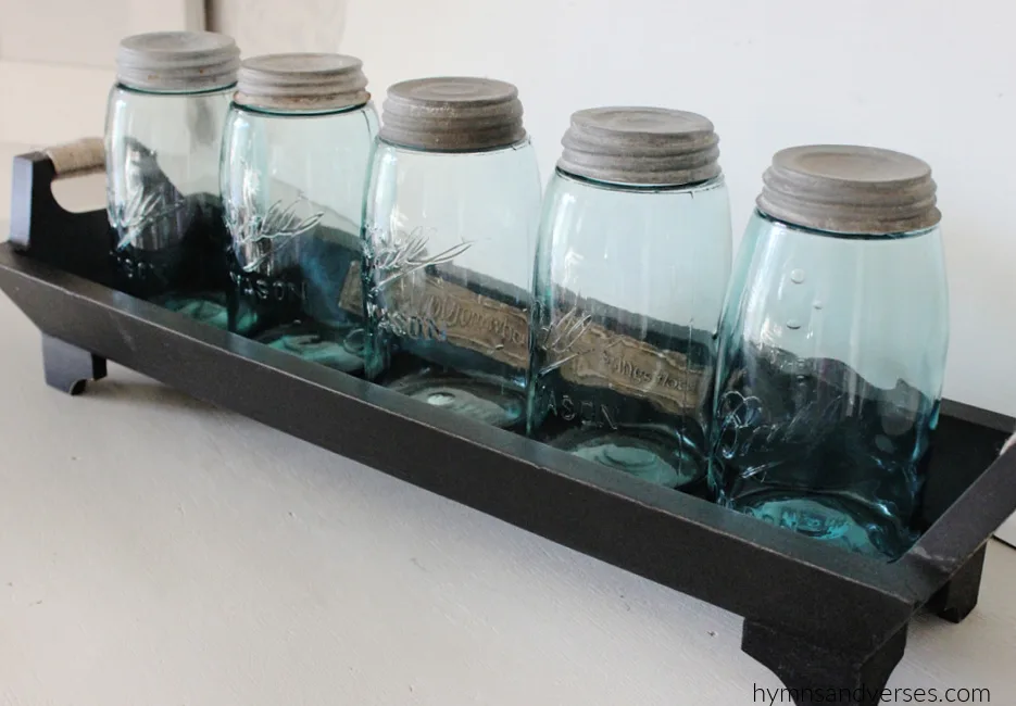 How to Make Colored Glass Jars and Get the Vintage Look