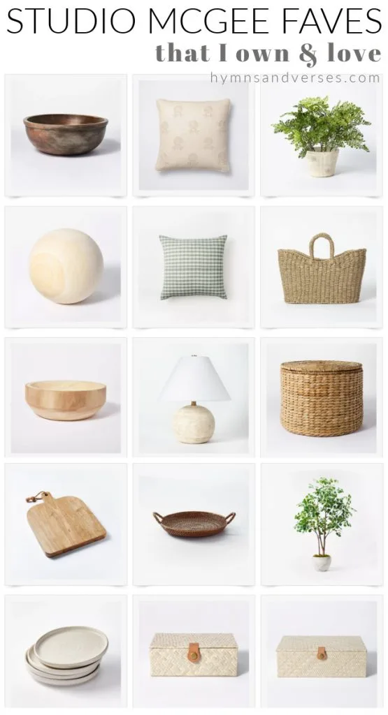 Studio McGee Favorites that I own and love Hymns and Verses blog