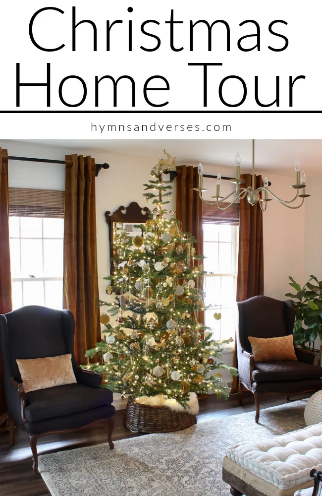 Golden Christmas Home Decor