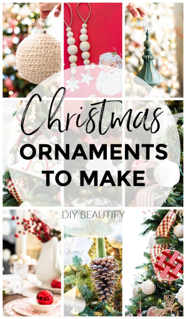 Handmade Christmas ornaments