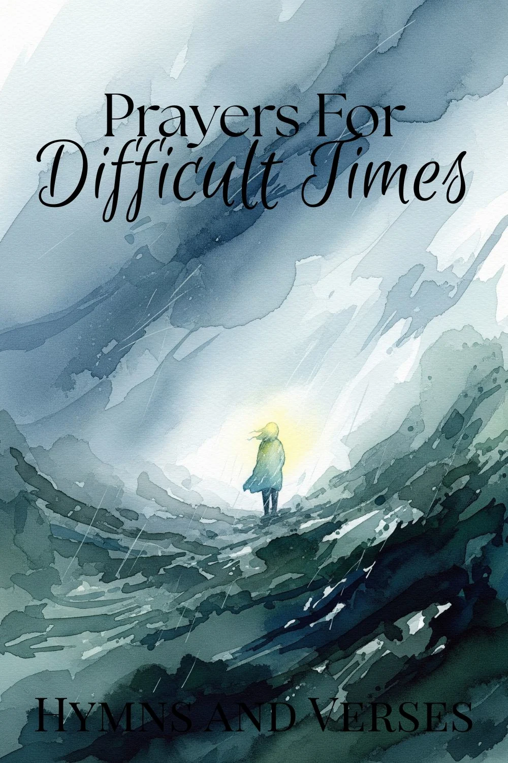 Pin image for prayers for difficult times blog post